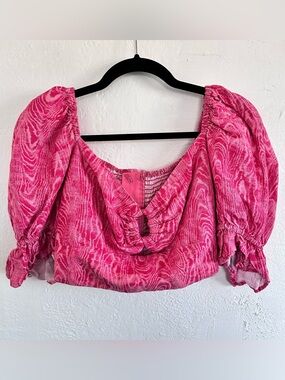 C/Meo Collective Crop Top in Pink